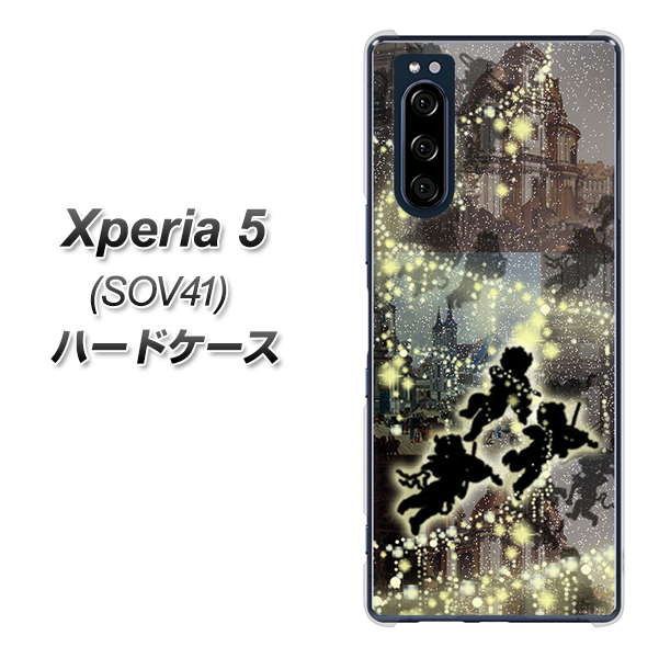 au エクスペリア5 SOV41 高画質仕上げ 背面印刷 ハードケース【253 天使の音楽隊】