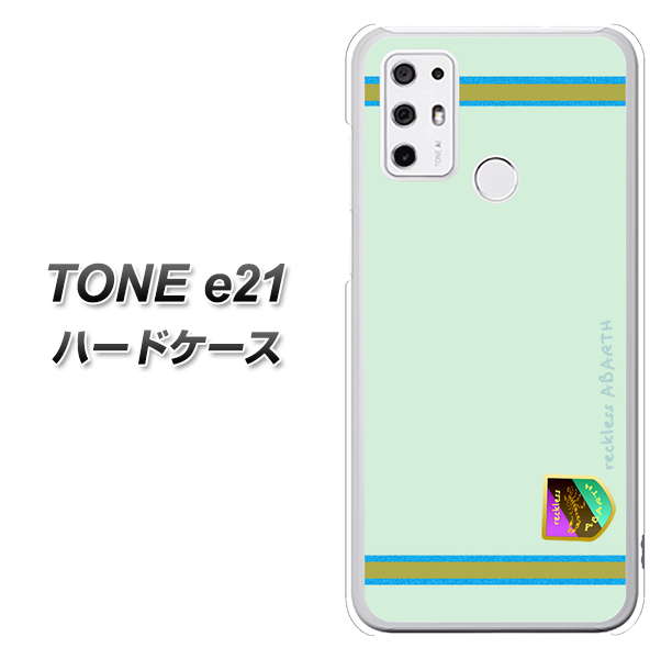 SIMフリー トーンモバイル TONE e21 高画質仕上げ 背面印刷 ハードケース【YC938 アバルト09】