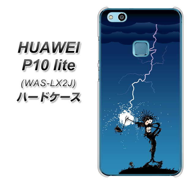 HUAWEI（ファーウェイ）P10 lite WAS-LX2J 高画質仕上げ 背面印刷 ハードケース【417 ゴルファーの苦難】