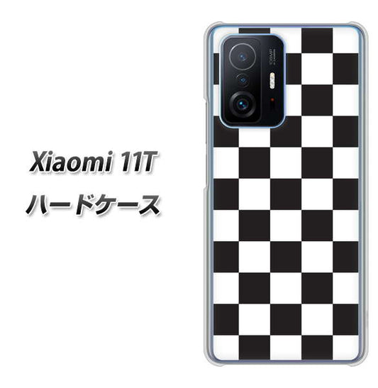 Xiaomi 11T 高画質仕上げ 背面印刷 ハードケース【151 フラッグチェック】