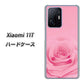 Xiaomi 11T 高画質仕上げ 背面印刷 ハードケース【401 ピンクのバラ】