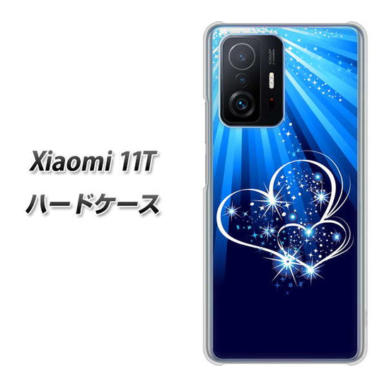 Xiaomi 11T 高画質仕上げ 背面印刷 ハードケース【702 スイミングハート】