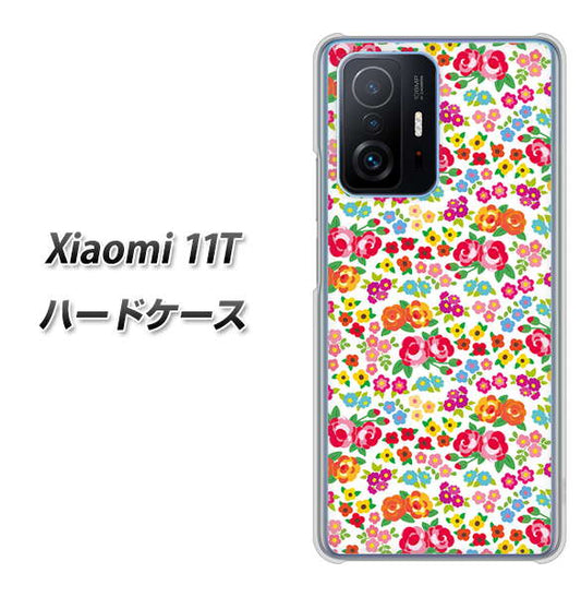 Xiaomi 11T 高画質仕上げ 背面印刷 ハードケース【777 マイクロリバティプリントWH】