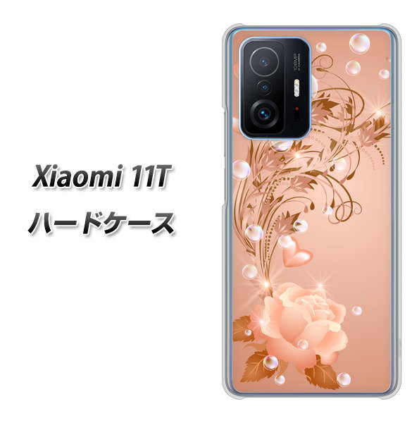 Xiaomi 11T 高画質仕上げ 背面印刷 ハードケース【1178 ラブリーローズ】