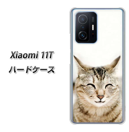 Xiaomi 11T 高画質仕上げ 背面印刷 ハードケース【VA801 笑福ねこ】