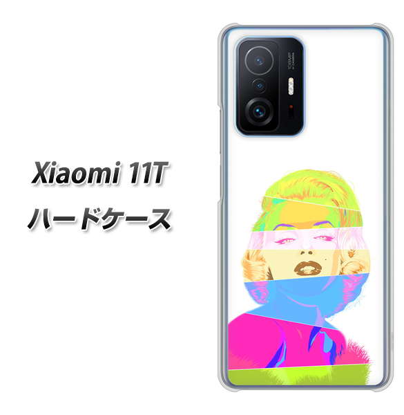 Xiaomi 11T 高画質仕上げ 背面印刷 ハードケース【YJ208 マリリンモンローデザイン（A）】