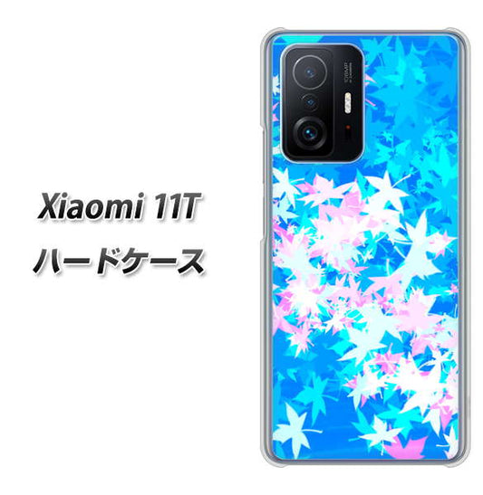 Xiaomi 11T 高画質仕上げ 背面印刷 ハードケース【YJ290 デザインもみじ】