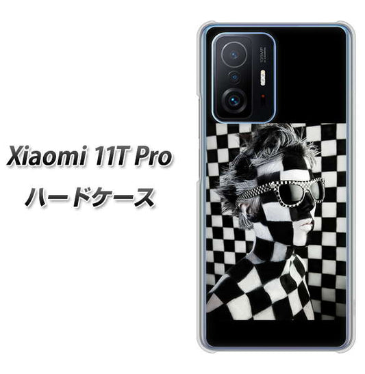 Xiaomi 11T Pro 高画質仕上げ 背面印刷 ハードケース【357 bk&wh】