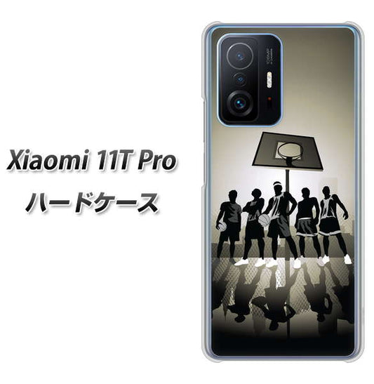 Xiaomi 11T Pro 高画質仕上げ 背面印刷 ハードケース【389 クールバスケ】