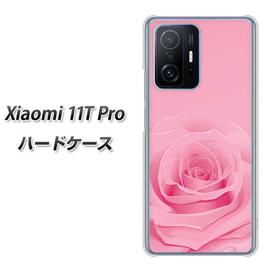 Xiaomi 11T Pro 高画質仕上げ 背面印刷 ハードケース【401 ピンクのバラ】