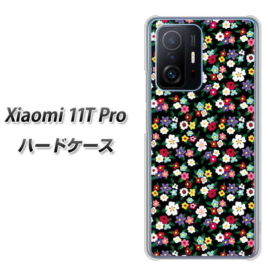 Xiaomi 11T Pro 高画質仕上げ 背面印刷 ハードケース【778 マイクロリバティプリントBK】