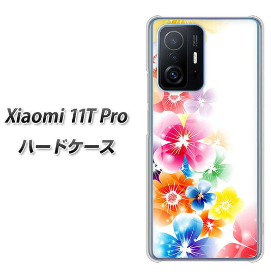 Xiaomi 11T Pro 高画質仕上げ 背面印刷 ハードケース【1209 光と花】