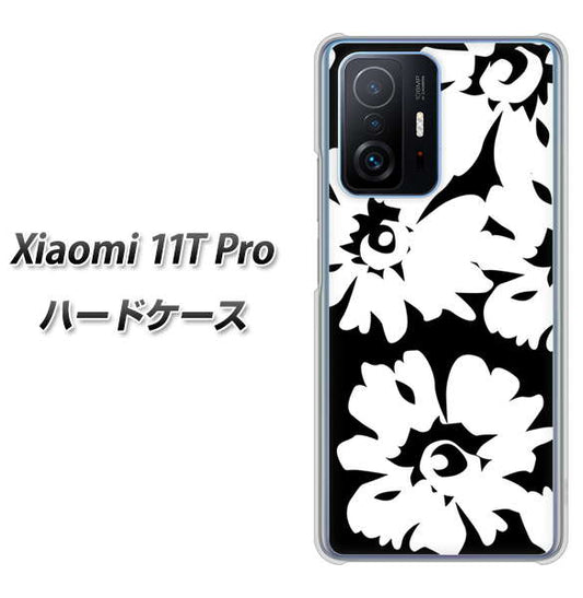 Xiaomi 11T Pro 高画質仕上げ 背面印刷 ハードケース【1215 モダンフラワー】
