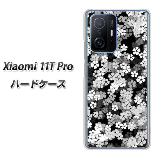 Xiaomi 11T Pro 高画質仕上げ 背面印刷 ハードケース【1332 夜桜】