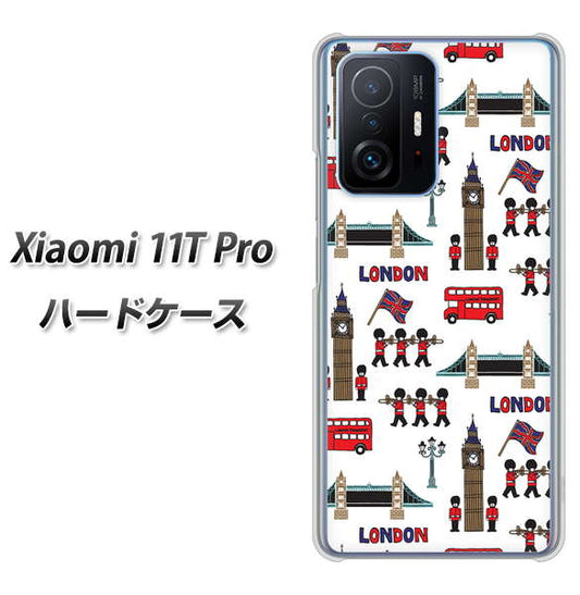Xiaomi 11T Pro 高画質仕上げ 背面印刷 ハードケース【EK811 ロンドンの街】