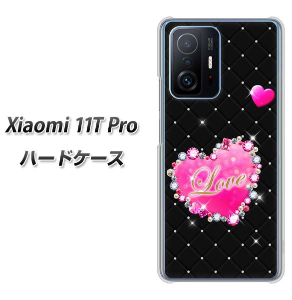 Xiaomi 11T Pro 高画質仕上げ 背面印刷 ハードケース【SC823 スワロデコ風プリント】