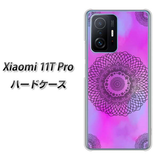 Xiaomi 11T Pro 高画質仕上げ 背面印刷 ハードケース【YJ344 レース】