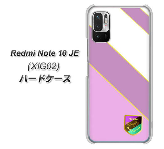 Redmi Note 10 JE XIG02 au 高画質仕上げ 背面印刷 ハードケース【YC939 アバルト10】
