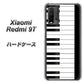 SIMフリー Xiaomi（シャオミ）Redmi 9T 高画質仕上げ 背面印刷 ハードケース【292 ピアノ】