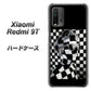 SIMフリー Xiaomi（シャオミ）Redmi 9T 高画質仕上げ 背面印刷 ハードケース【357 bk&wh】