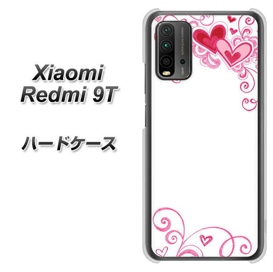 Redmi 9T 365 ハートフレーム ハードケース 背面印刷