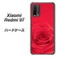 SIMフリー Xiaomi（シャオミ）Redmi 9T 高画質仕上げ 背面印刷 ハードケース【395 赤いバラ】