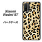 SIMフリー Xiaomi（シャオミ）Redmi 9T 高画質仕上げ 背面印刷 ハードケース【687 かっこいいヒョウ柄】