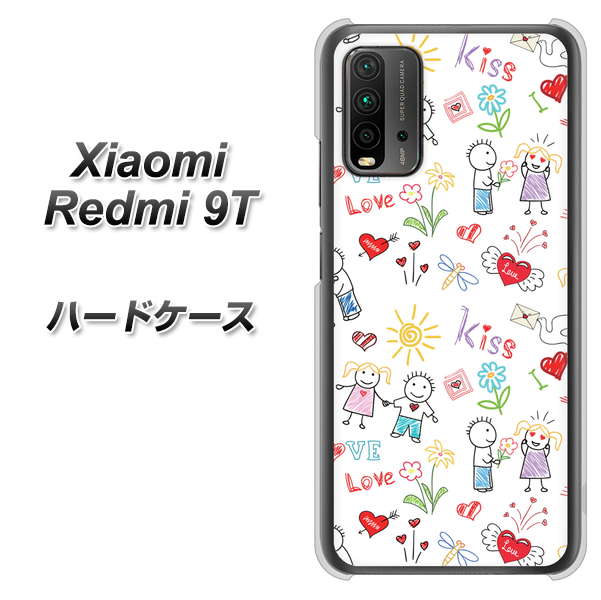 SIMフリー Xiaomi（シャオミ）Redmi 9T 高画質仕上げ 背面印刷 ハードケース【710 カップル】