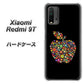 SIMフリー Xiaomi（シャオミ）Redmi 9T 高画質仕上げ 背面印刷 ハードケース【1195 カラフルアップル】