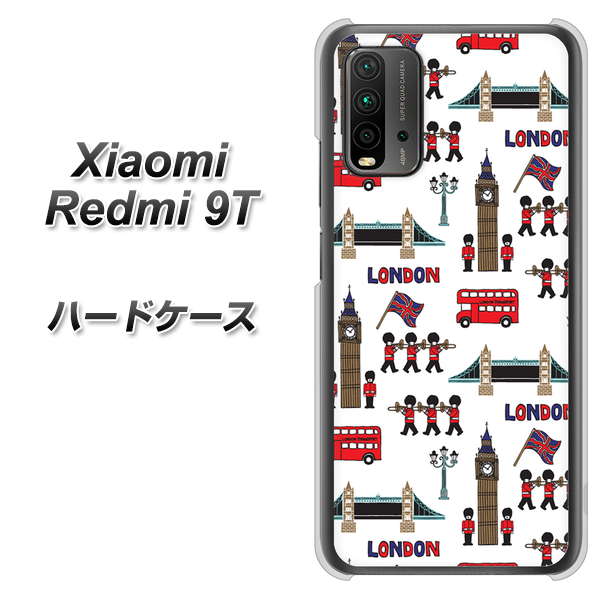 SIMフリー Xiaomi（シャオミ）Redmi 9T 高画質仕上げ 背面印刷 ハードケース【EK811 ロンドンの街】