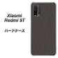 SIMフリー Xiaomi（シャオミ）Redmi 9T 高画質仕上げ 背面印刷 ハードケース【EK851  レザー風グレー】