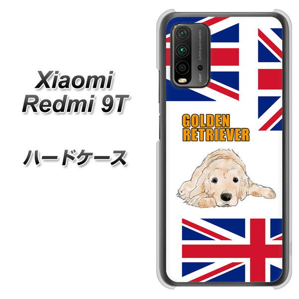 SIMフリー Xiaomi（シャオミ）Redmi 9T 高画質仕上げ 背面印刷 ハードケース【YD825 ゴールデンレトリバー01】