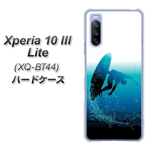 SIMフリー エクスペリア10 III Lite XQ-BT44 高画質仕上げ 背面印刷 ハードケース【416 カットバック】