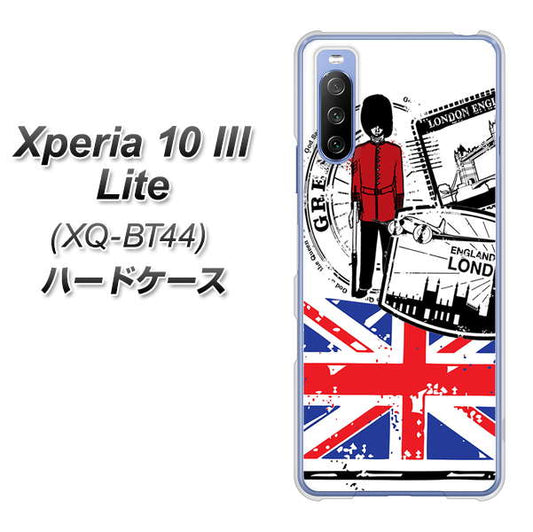 SIMフリー エクスペリア10 III Lite XQ-BT44 高画質仕上げ 背面印刷 ハードケース【574 ＬＯＮＤＯＮ】