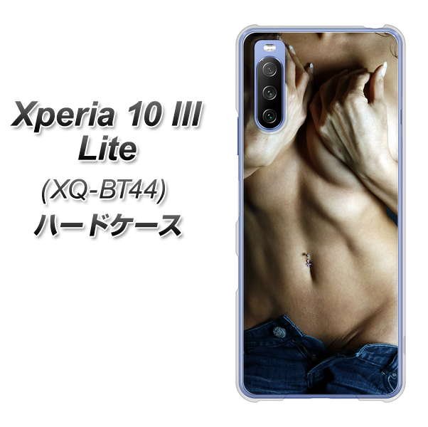 SIMフリー エクスペリア10 III Lite XQ-BT44 高画質仕上げ 背面印刷 ハードケース【602 ボディライン】