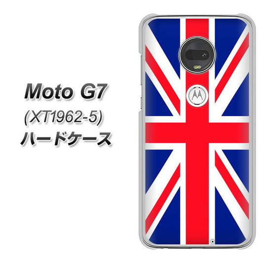 simフリー Moto G7 XT1962-5 高画質仕上げ 背面印刷 ハードケース【200 イギリス (ユニオン・ジャック）】