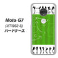 simフリー Moto G7 XT1962-5 高画質仕上げ 背面印刷 ハードケース【304 サッカー戦略ボード】