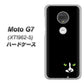 simフリー Moto G7 XT1962-5 高画質仕上げ 背面印刷 ハードケース【398 黒ネコ】