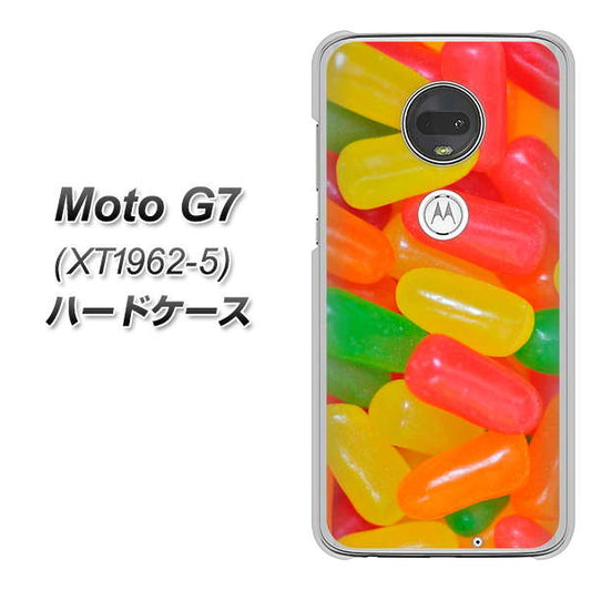 simフリー Moto G7 XT1962-5 高画質仕上げ 背面印刷 ハードケース【449 ジェリービーンズ】