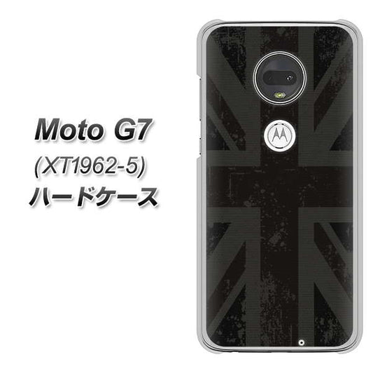 simフリー Moto G7 XT1962-5 高画質仕上げ 背面印刷 ハードケース【505 ユニオンジャック ダーク】