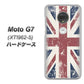 simフリー Moto G7 XT1962-5 高画質仕上げ 背面印刷 ハードケース【506 ユニオンジャック ビンテージ】