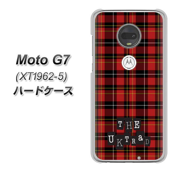 simフリー Moto G7 XT1962-5 高画質仕上げ 背面印刷 ハードケース【547 THEチェック】