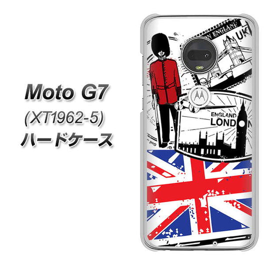 simフリー Moto G7 XT1962-5 高画質仕上げ 背面印刷 ハードケース【574 ＬＯＮＤＯＮ】
