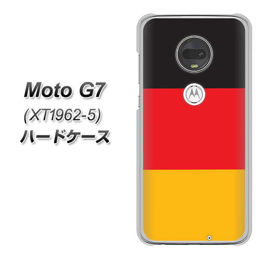 simフリー Moto G7 XT1962-5 高画質仕上げ 背面印刷 ハードケース【675 ドイツ】