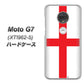 simフリー Moto G7 XT1962-5 高画質仕上げ 背面印刷 ハードケース【677 イングランド】