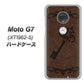 simフリー Moto G7 XT1962-5 高画質仕上げ 背面印刷 ハードケース【EK824  レザー風アンティークキー】
