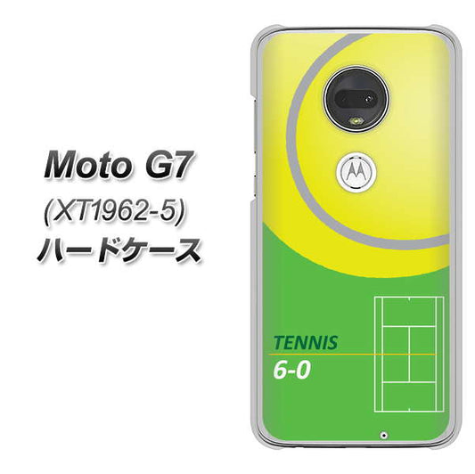 simフリー Moto G7 XT1962-5 高画質仕上げ 背面印刷 ハードケース【IB920  TENNIS】