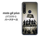 SIMフリー moto g8 plus XT2019-1 高画質仕上げ 背面印刷 ハードケース【389 クールバスケ】