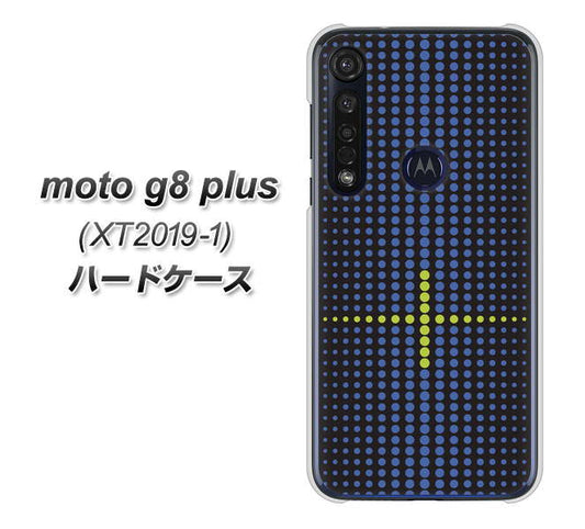 SIMフリー moto g8 plus XT2019-1 高画質仕上げ 背面印刷 ハードケース【IB907  グラデーションドット】