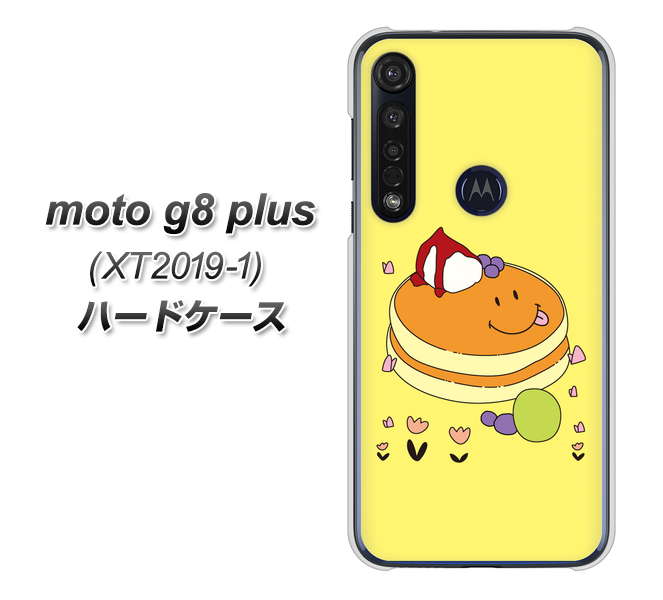 SIMフリー moto g8 plus XT2019-1 高画質仕上げ 背面印刷 ハードケース【MA901 パンケーキ】